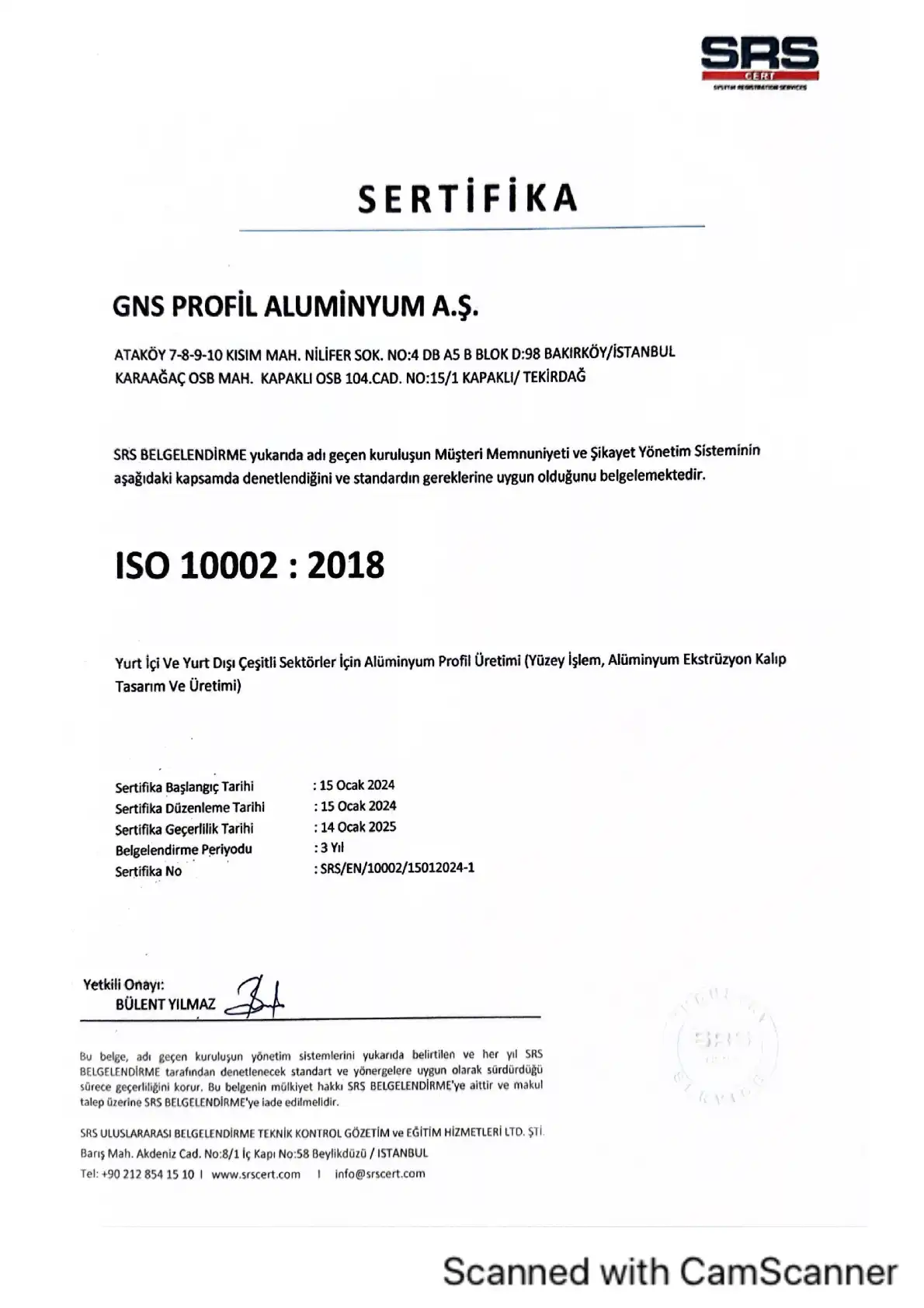 ISO 10002-2018